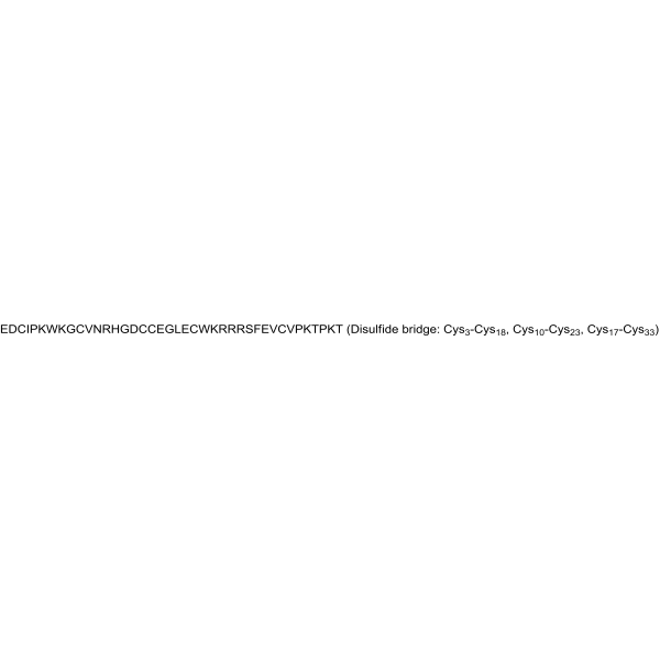 Psalmotoxin 1 (PcTx1; Psalmopoeus cambridgei toxin-1) 880107-52-8